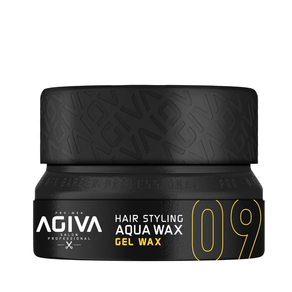 Hair Wax 09 BLACK Aqua Gel 155mL