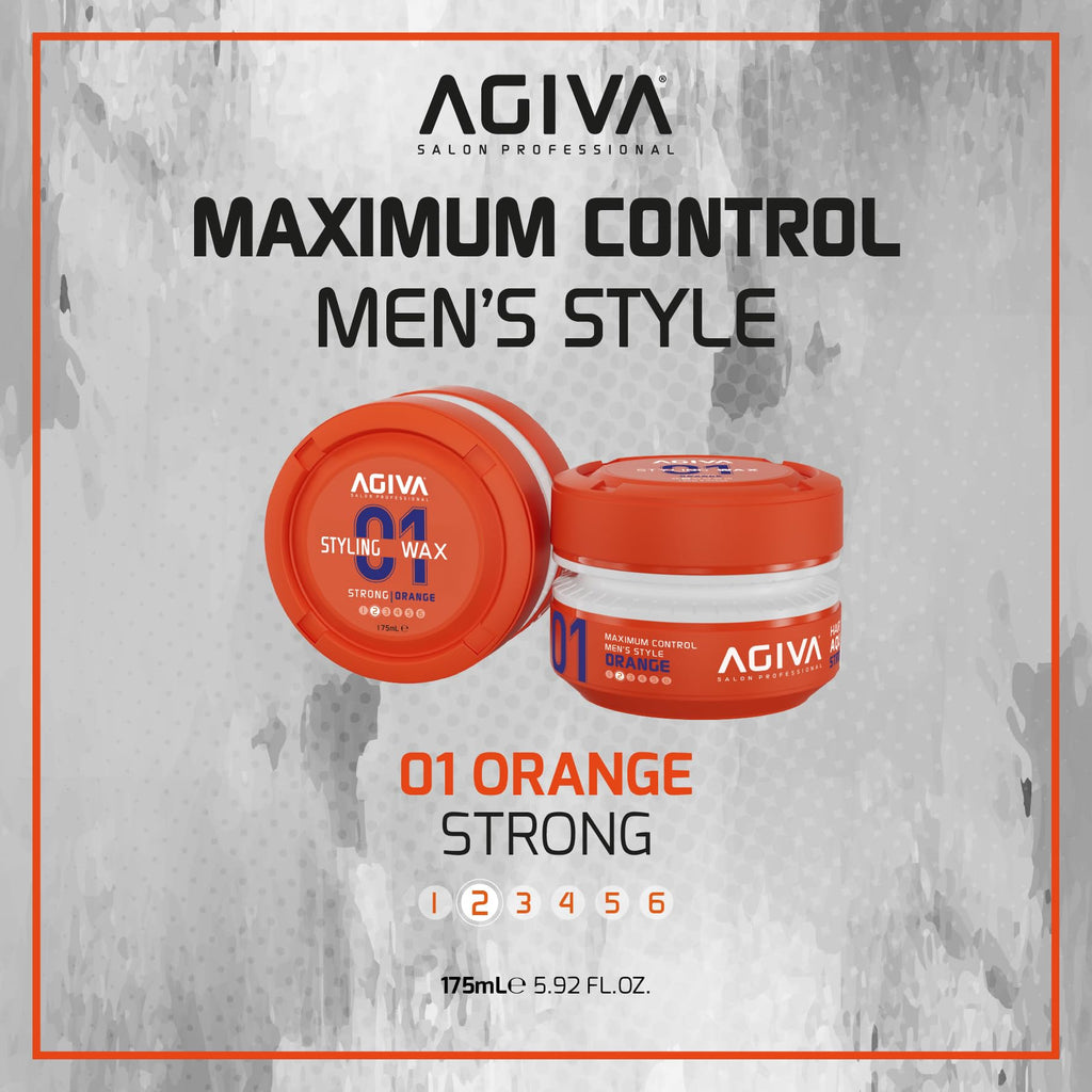 01 ORANGE - AQUA STRONG WAX 175mL