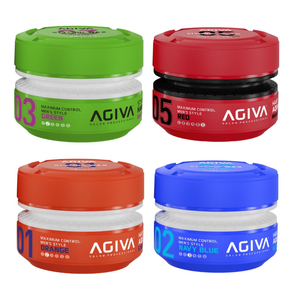 4 PACK STRONG Aqua Wax Combo 175ml