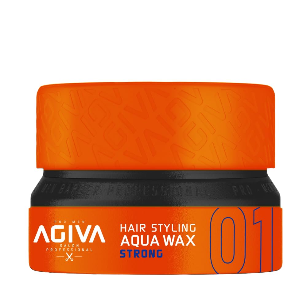 Hair Wax 05 RED Aqua Wax Mega Strong 155mL