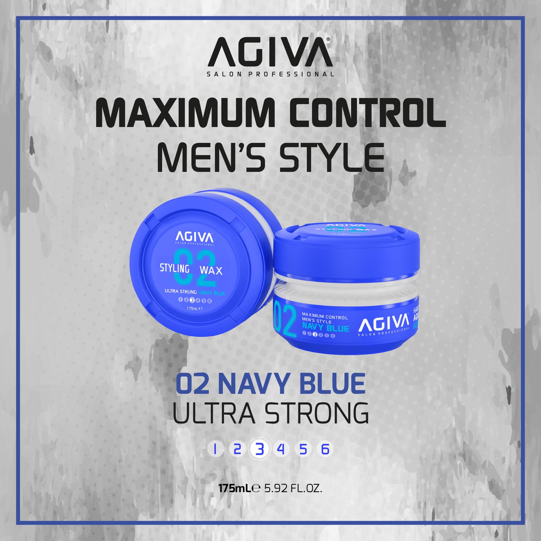 2 PACK - BLUE ULTRA STRONG CREAM WAX 155ml