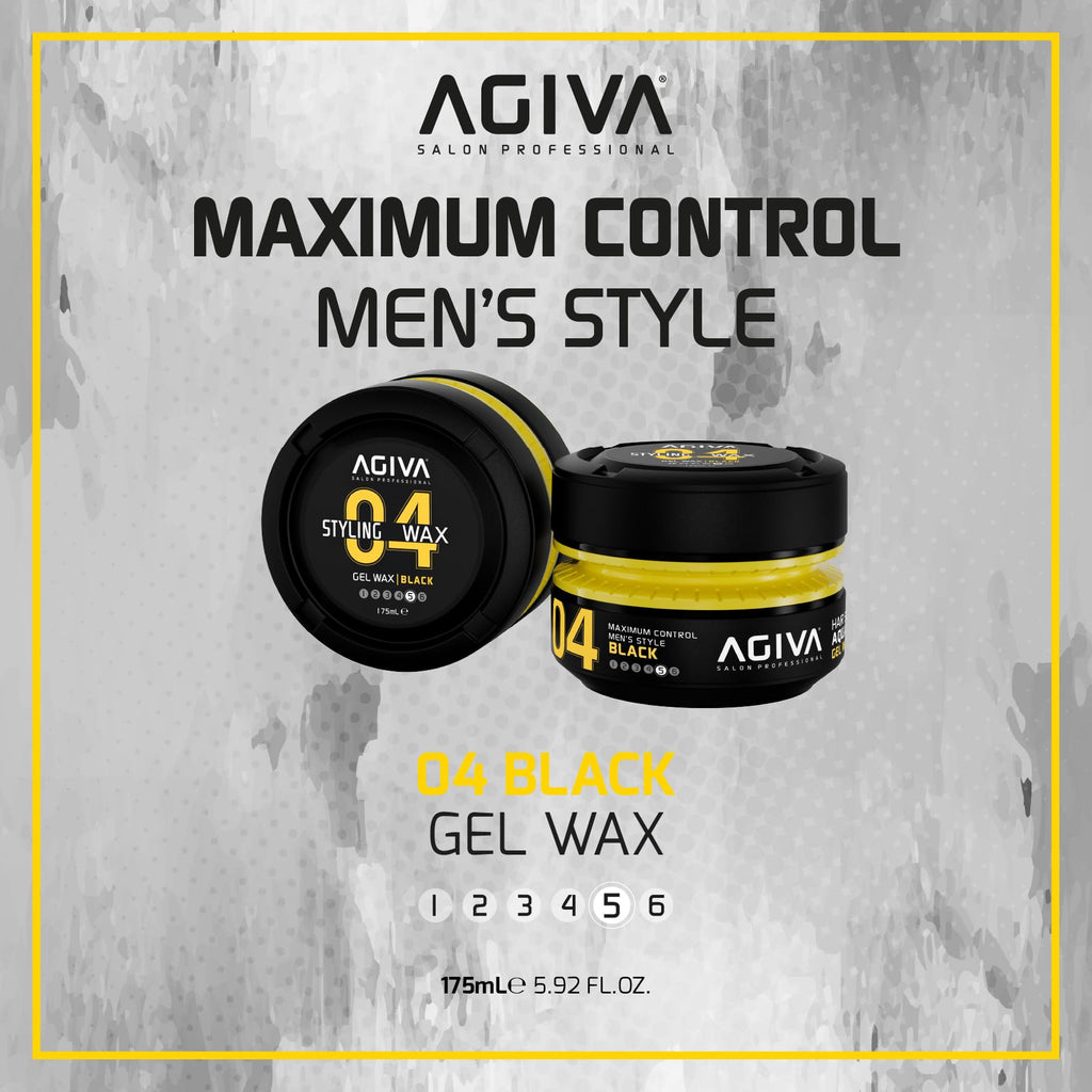 04 BLACK – GEL WAX175mL
