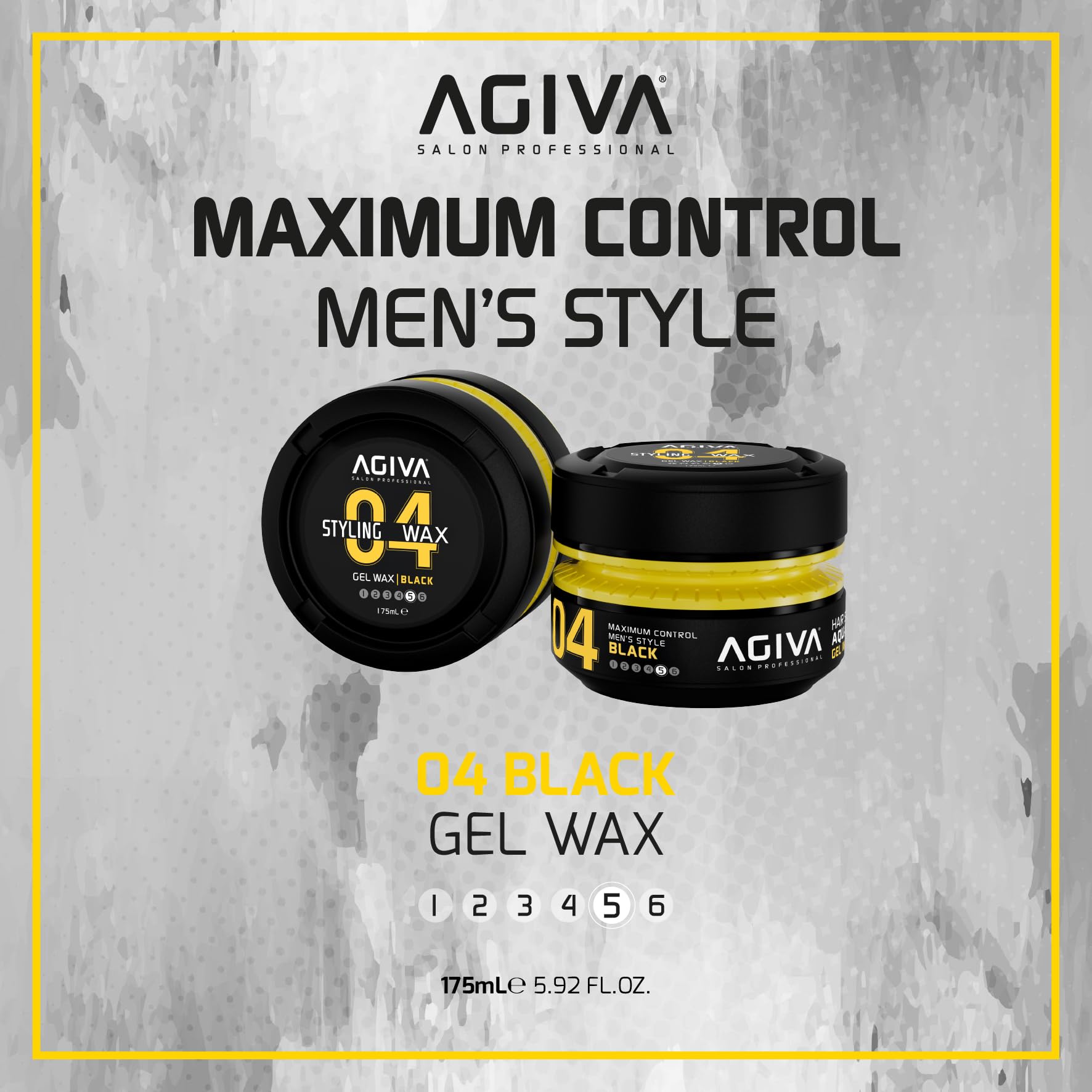 04 BLACK – GEL WAX175mL