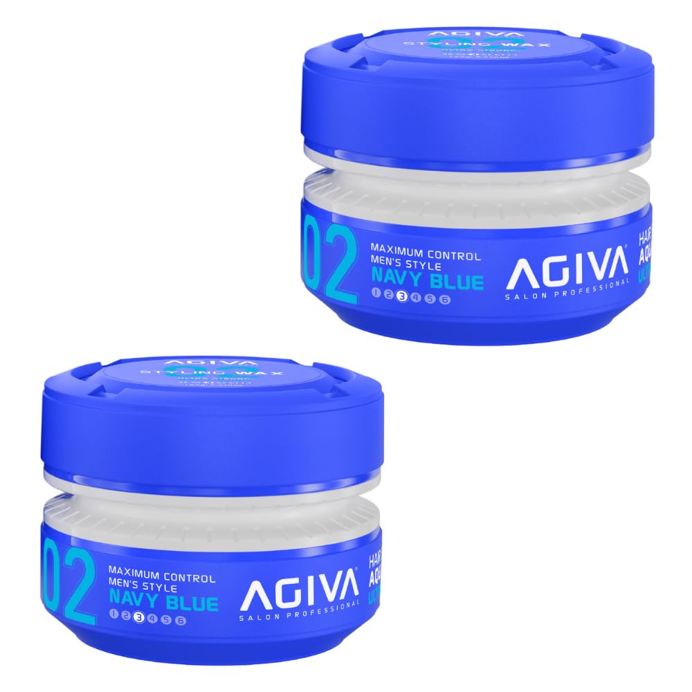2 PACK - BLUE ULTRA STRONG CREAM WAX 155ml
