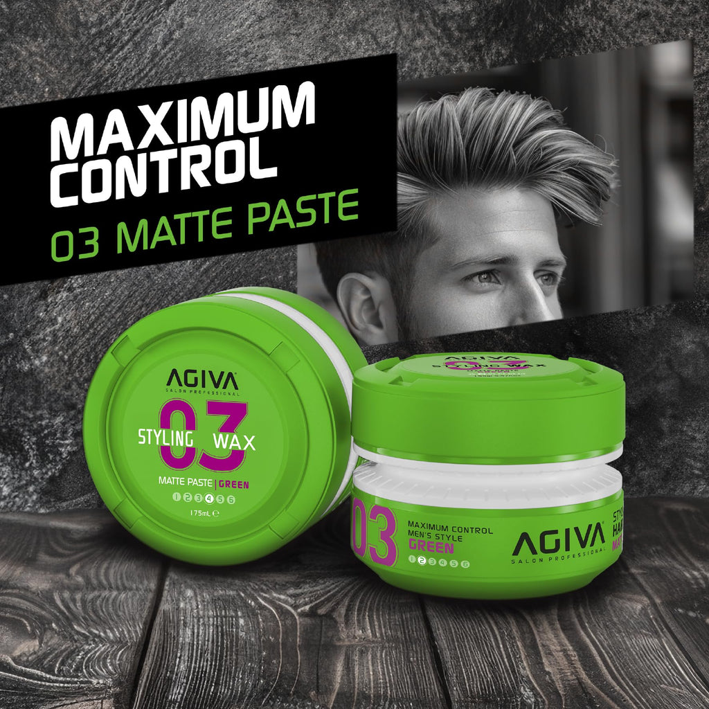 03 GREEN – STYLING MATTE PASTE 175mL