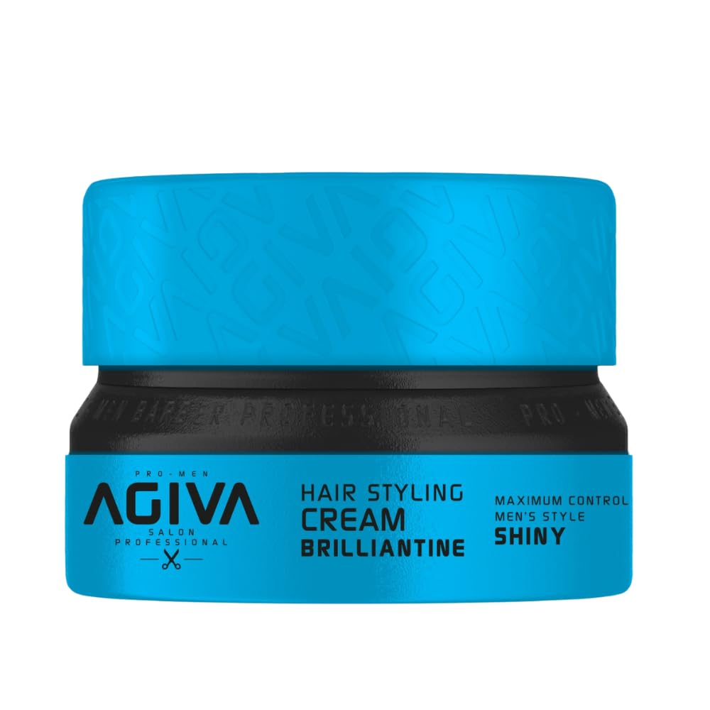Hair Wax BRILLANTINE Hair Styling Shiny(Blue) 155mL